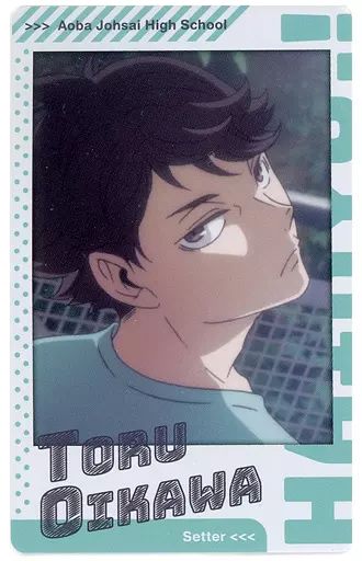 中古】キャラカード 及川徹(縦長) 「ハイキュー!! TO THE TOP