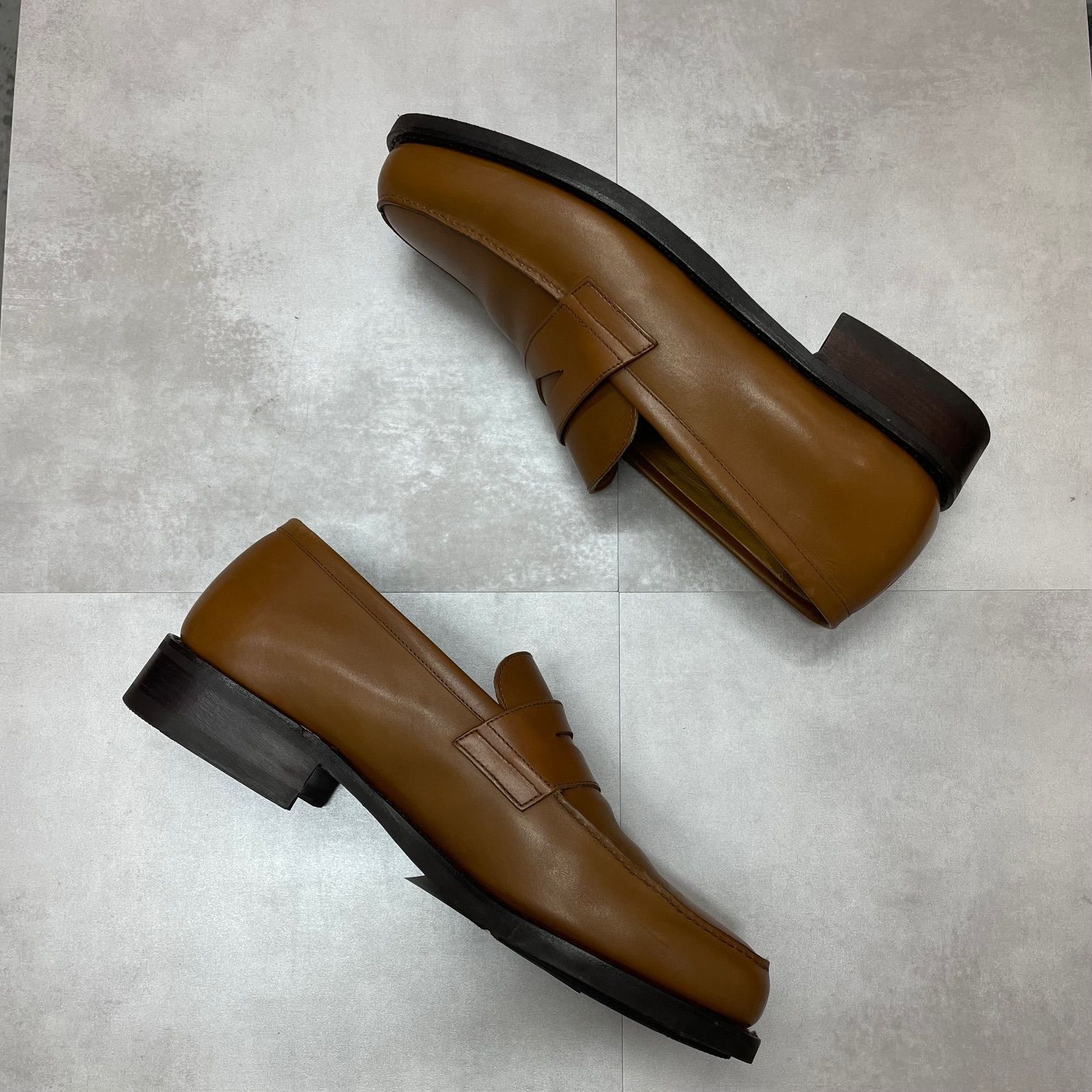 美品 PARABOOT ADONIS アドニス レザー ローファー スリッポン