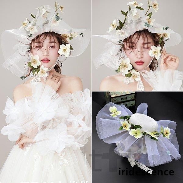 花嫁ウェディングヘアアクセサリー】桂由美ベッドドレス