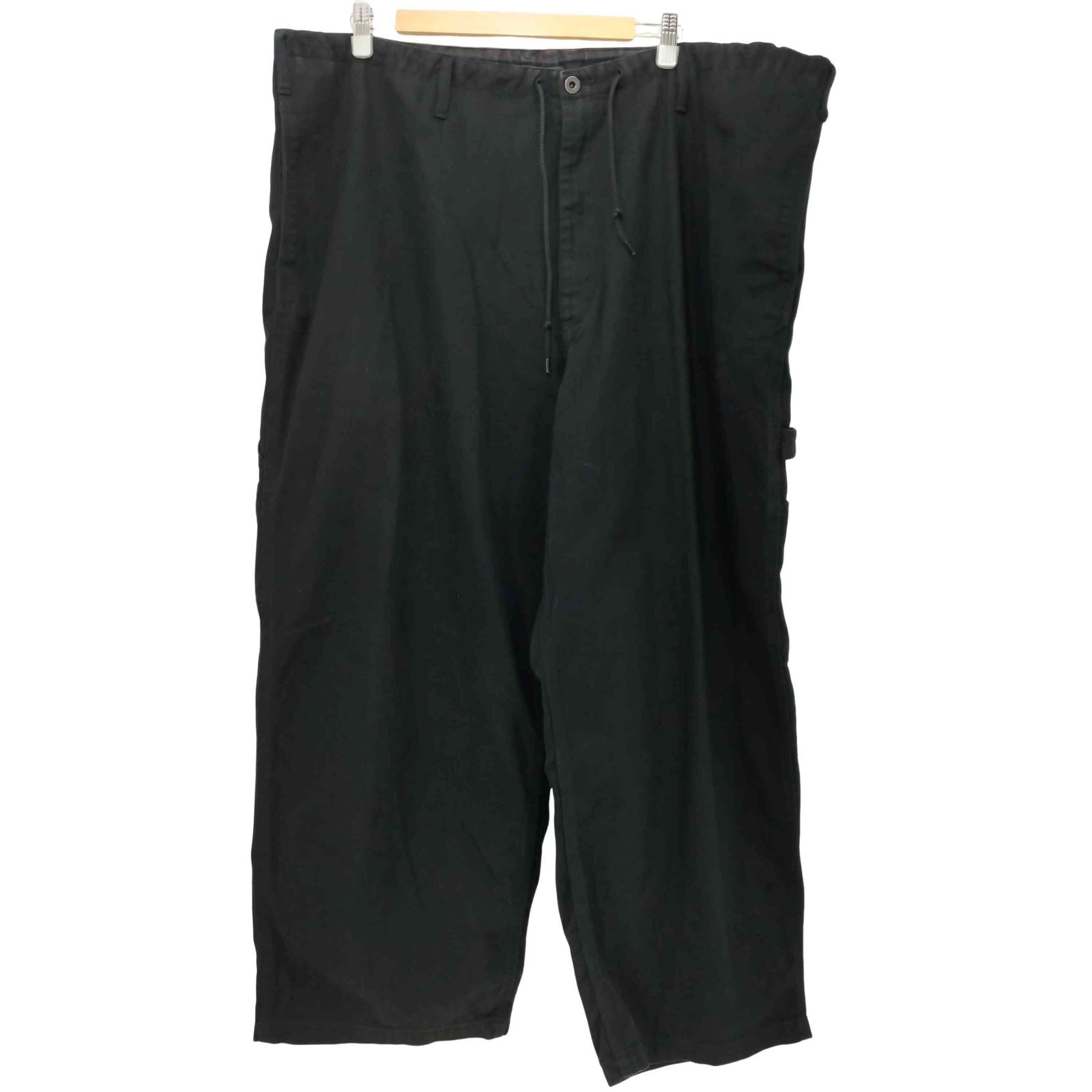 ブラックスキャンダルヨウジヤマモト BLACK Scandal Yohji Yamamoto 2013SS COTTON TWILL STRING PANTS ワイドペインターパンツ メンズ JPN：3 