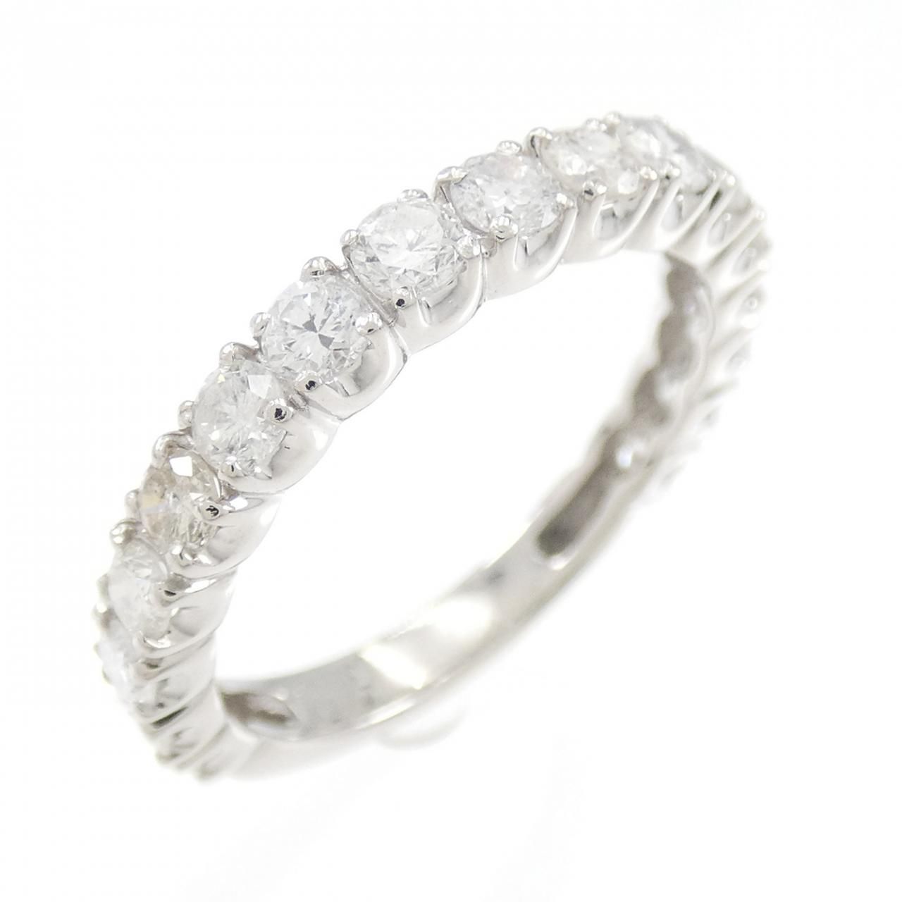 PT900 ハーフエタニティ ダイヤモンド リング 1.00CT