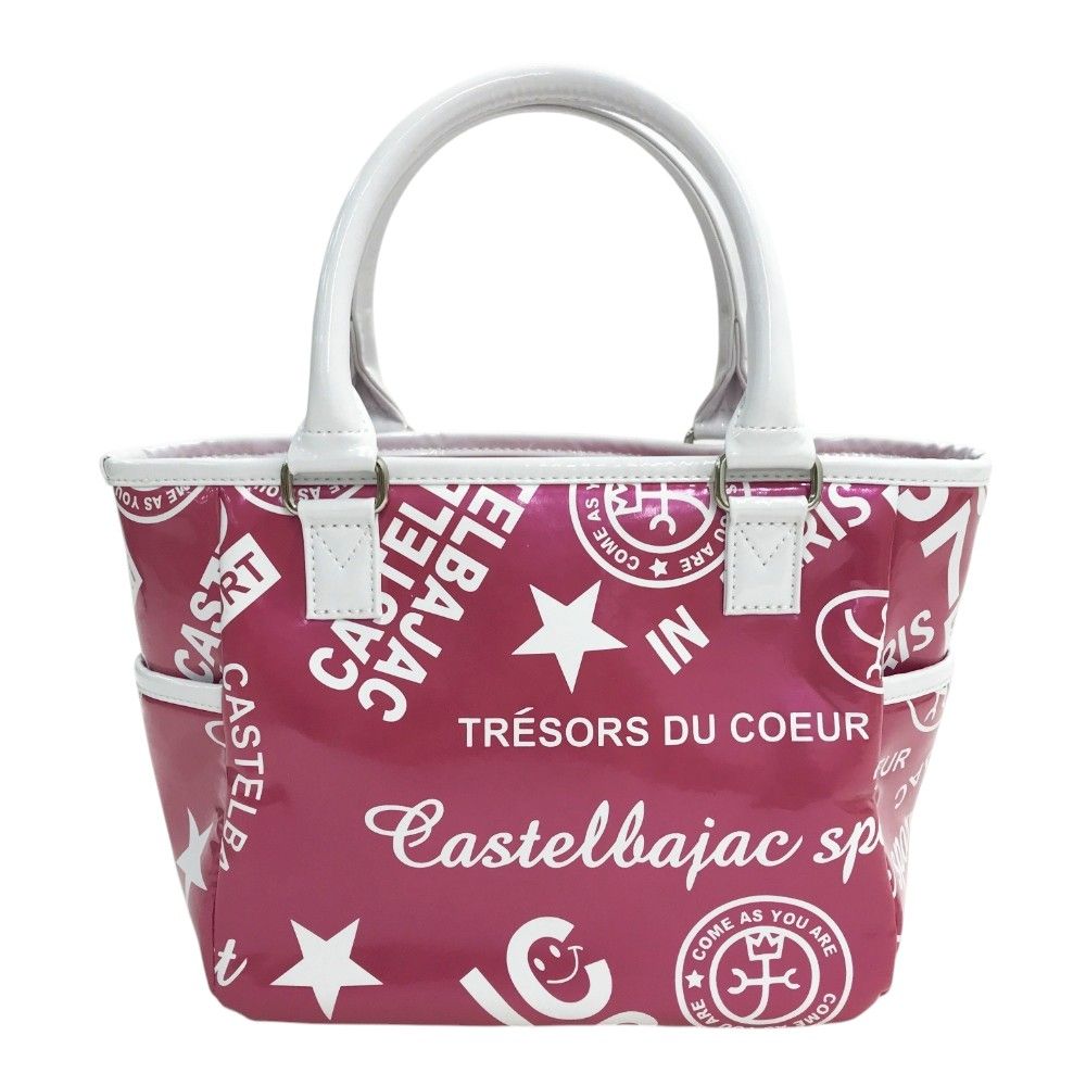 CASTELBAJAC カステルバジャック カートバッグ 総柄 ピンク系