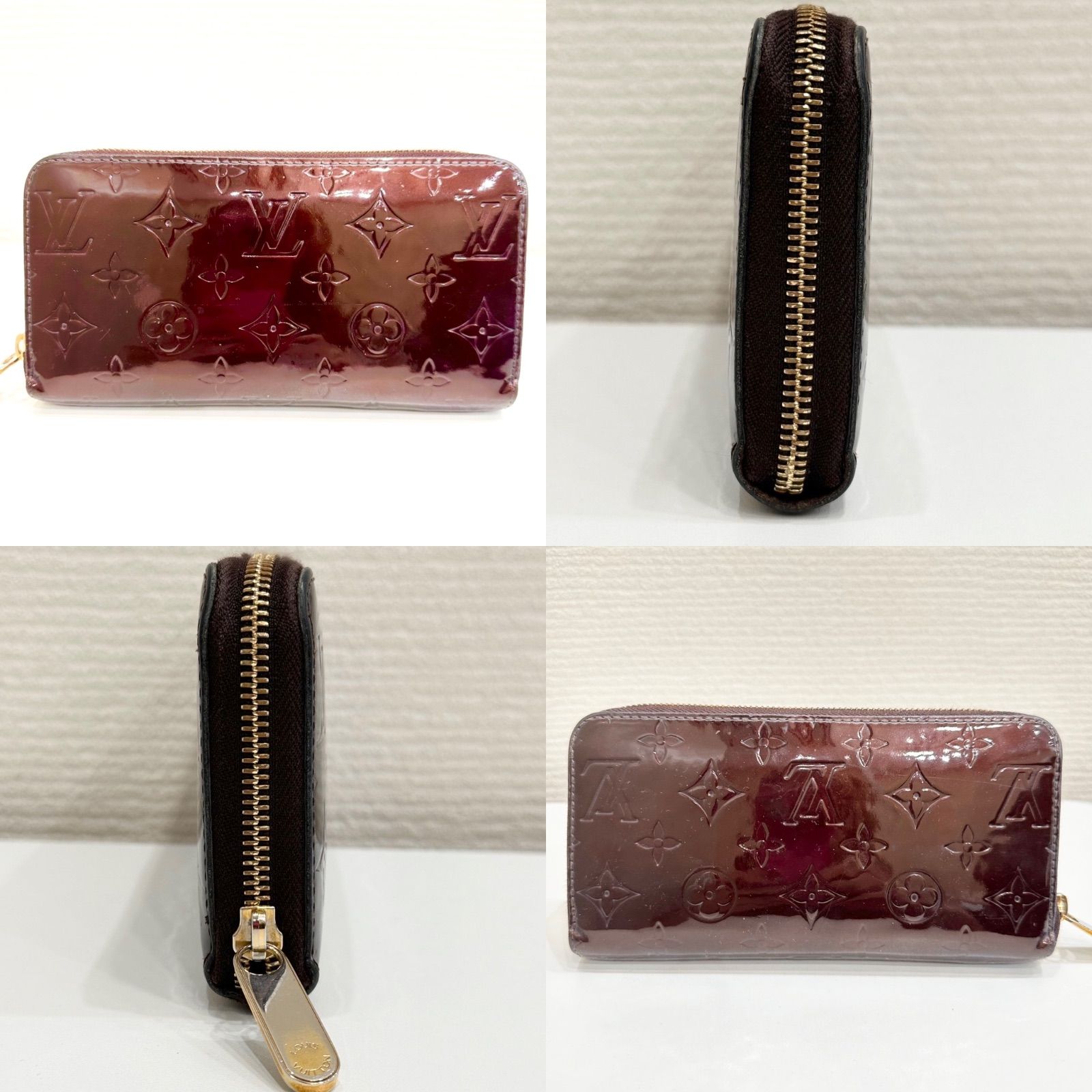 LOUISVUITTON(ルイヴィトン）M93522 ヴェルニ ジッピー