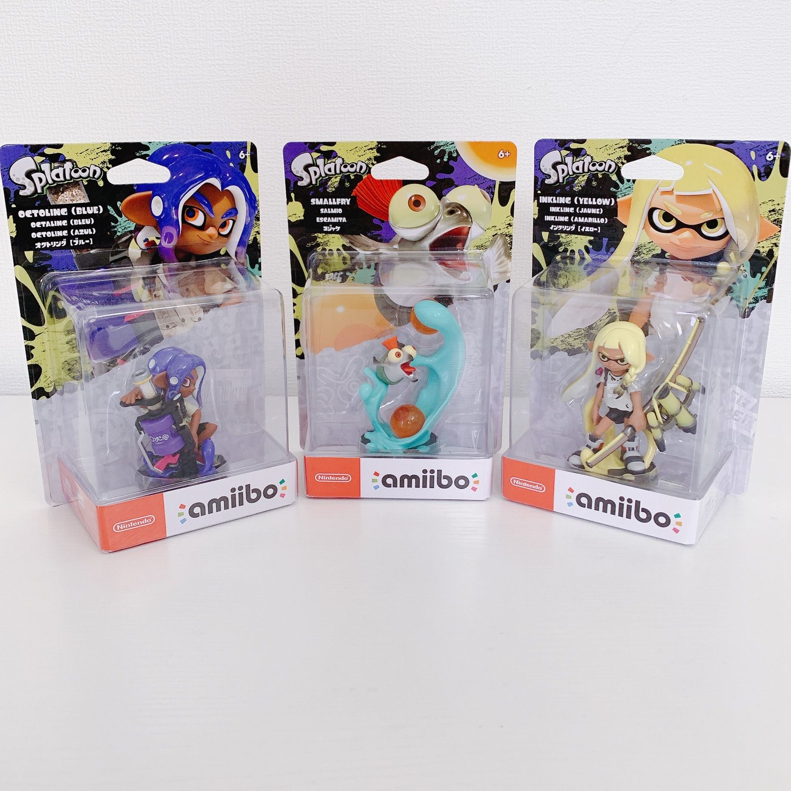 未開封❣️未使用 amiibo 5種セット ヒメ タコガール トリプルセット-