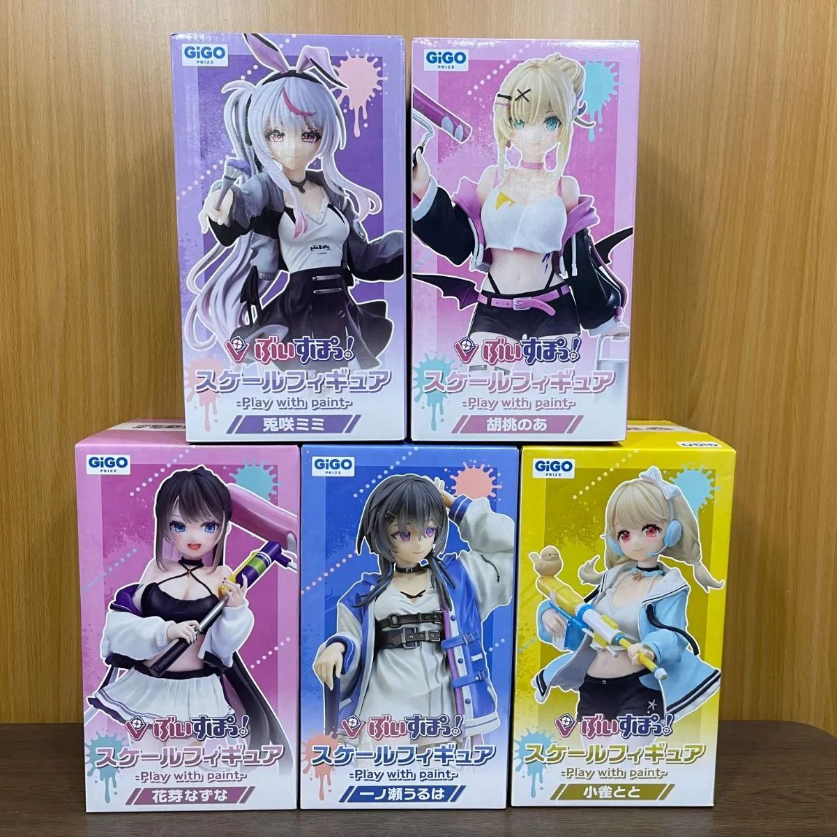 GiGO ぶいすぽっ スケールフィギュア 5種 セット まとめ