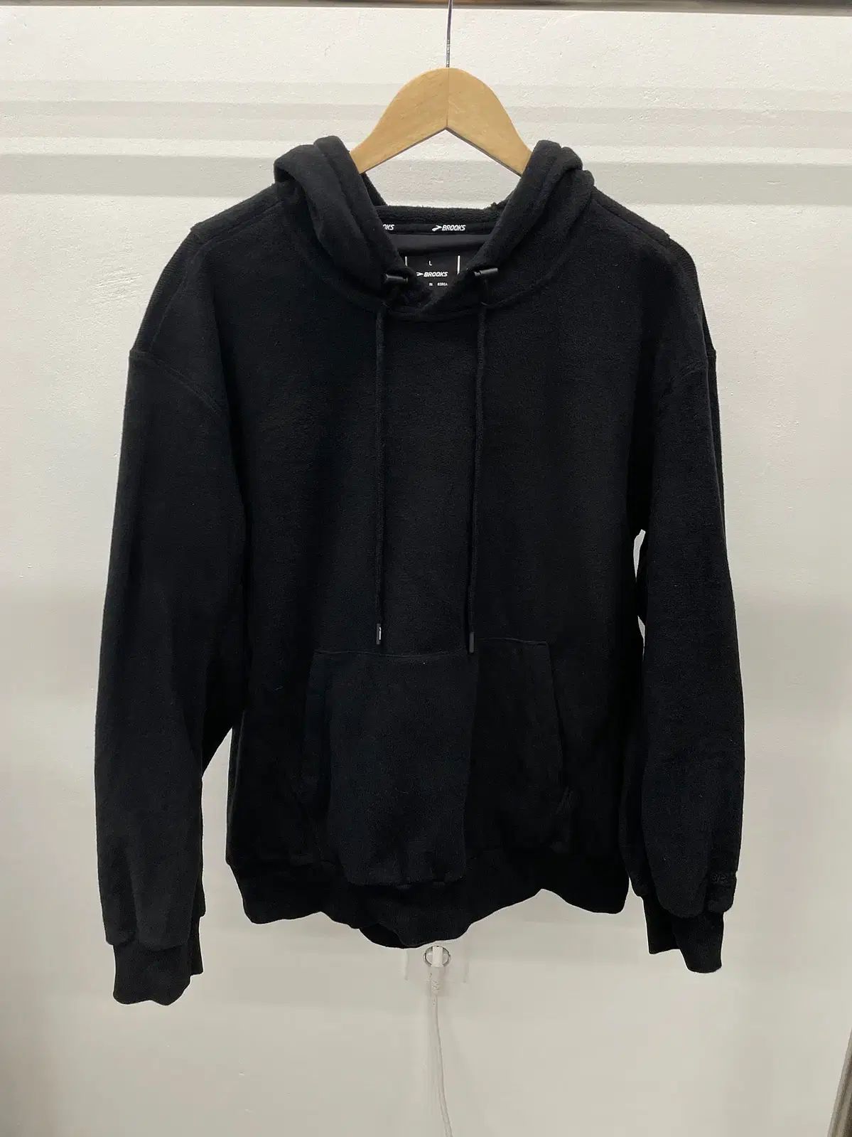 105 ブルックス ランニング フリース フード Tシャツ