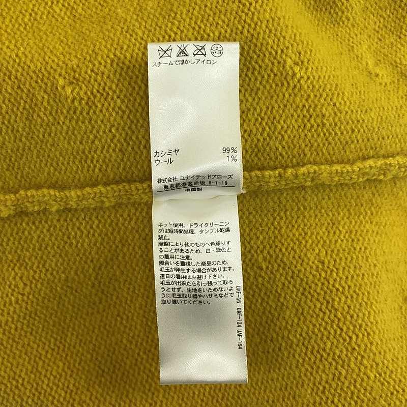 Drawer / ドゥロワー | 7Gカシミヤタートルネック スリット ニット