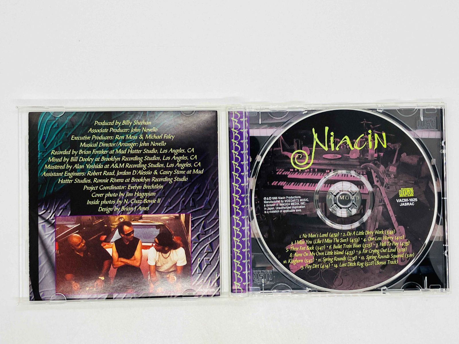CD ビリー・シーン・プロジェクト / ナイアシン / NIACIN
