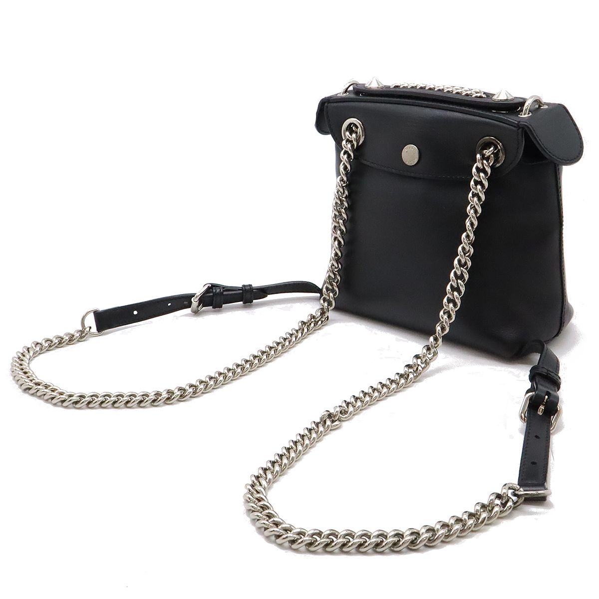 FENDI バックトゥスクールブラックチェーンショルダーバッグ
