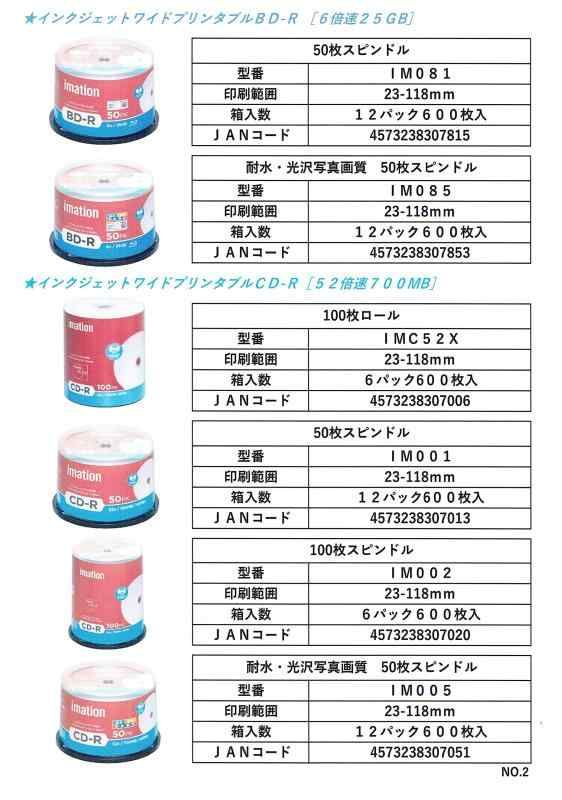 【在庫処分】imation（イメーション） 1回録画用 ブルーレイディスク BD 楽天市場】【中古】imation イメーション 1回録画用 ブルーレイ