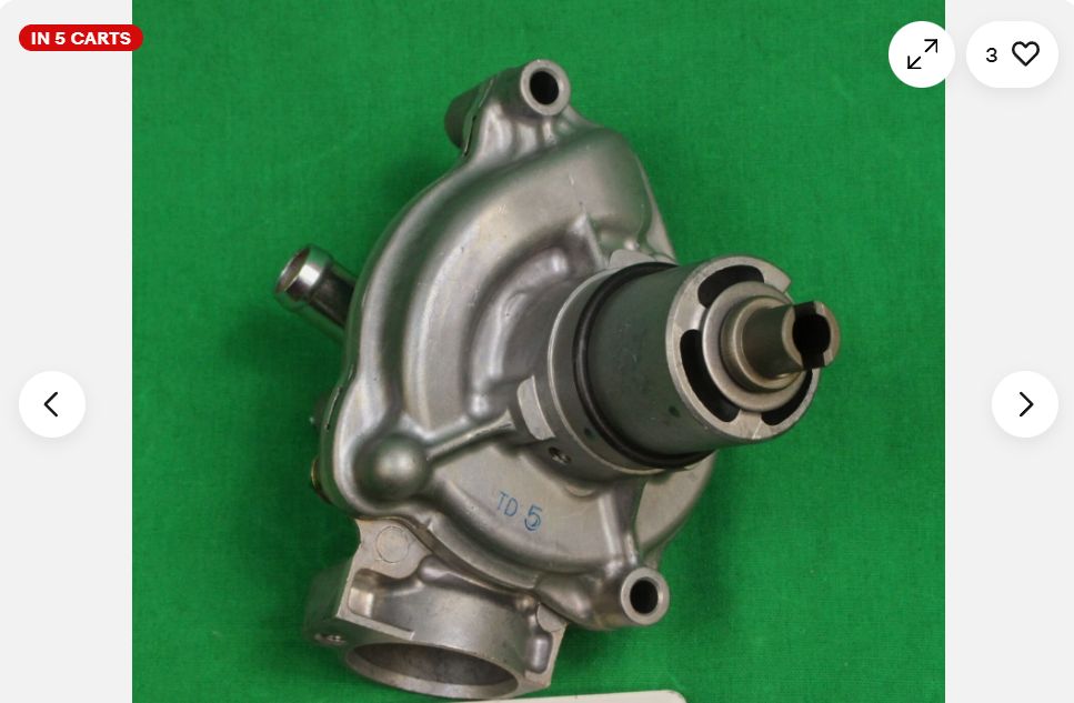 ホンダ OEM 新ウォーターポンプアセンブリ 2002-2008 VTX1800 モデル ホンダ OEM 新ウォーターポンプアセンブリ 2002-2008 VTX1800 モデル