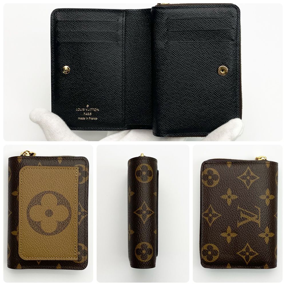 ⭐️極美品⭐️ ルイヴィトン モノグラム ポルトフォイユ ルー RFID ヴィトン モノグラムフラワー ポルトフォイユ ルー M11909 RFID