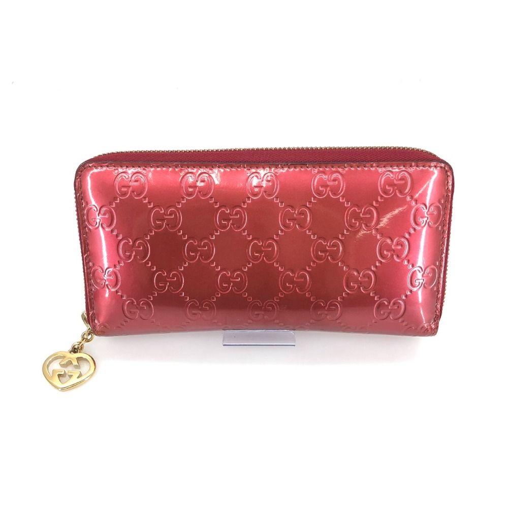 05w05070 グッチ GUCCI グッチシマ ラブリー Gハート ラウンド 