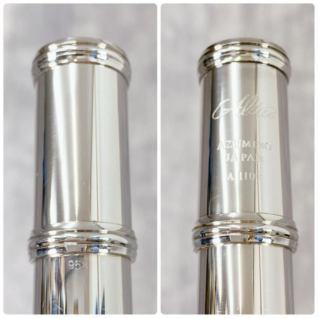 W137 ALTUS アルタス A1107 フルート 銀 Eメカ 958 刻印 - メルカリ