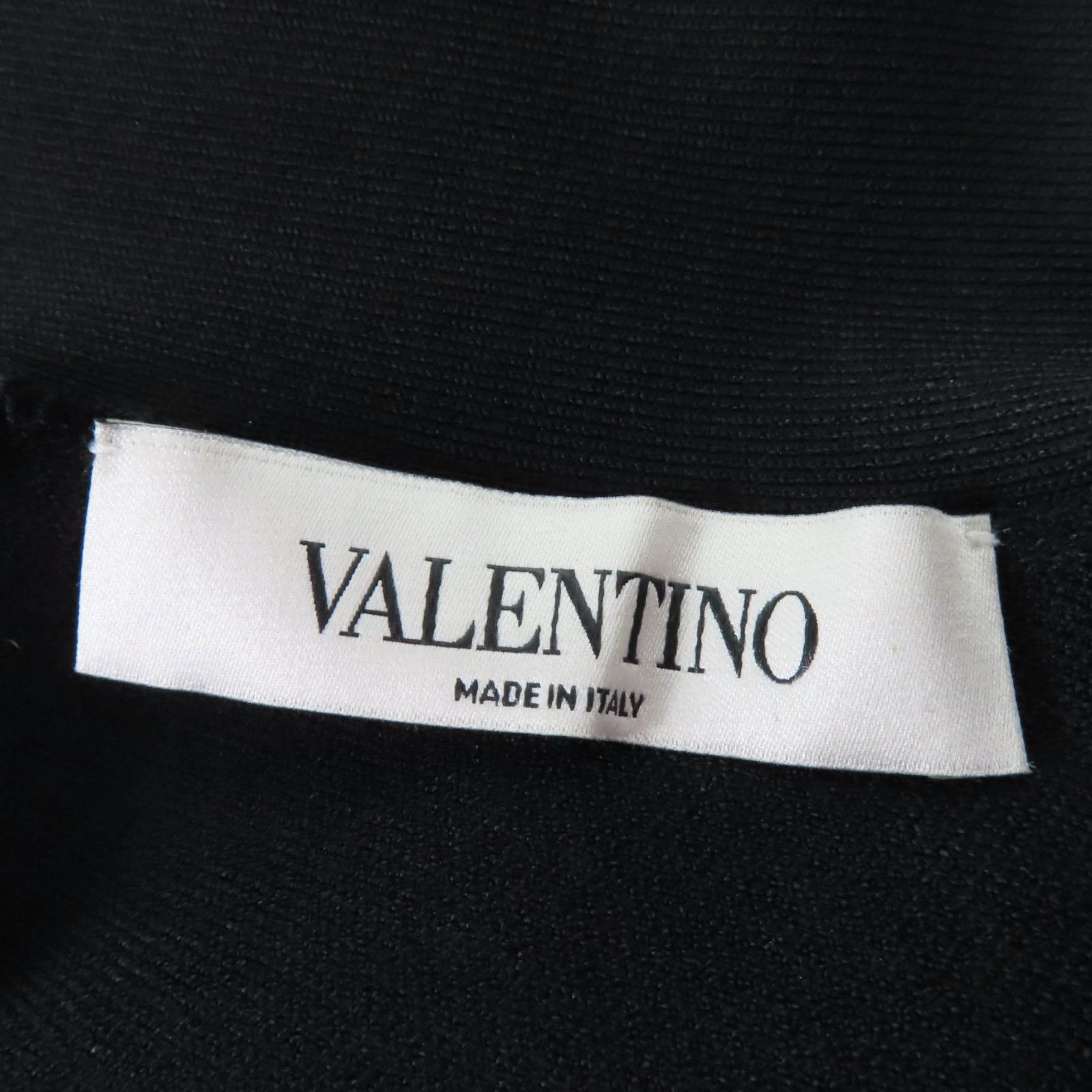 極美品☆VALENTINO ヴァレンティノ QB0KD0824C9 ボウタイ付 長袖