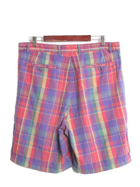 90s OLD GAP チェックショートパンツ シティー系 90s OLD GAP チェック ショート パンツ レディース S 程 90年代