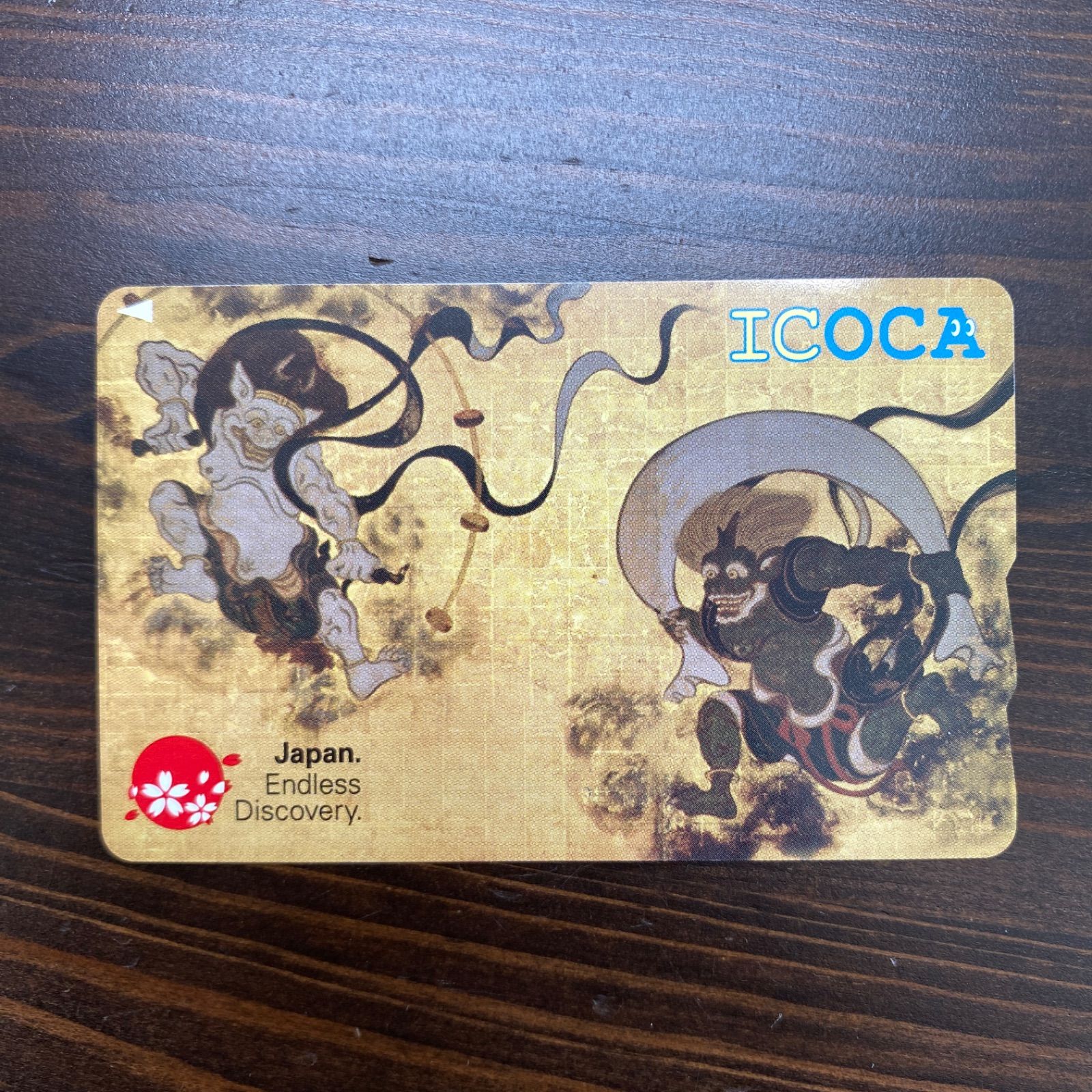 JR西日本 ICOCA限定 記念デザインカード 風神雷神 - メルカリ