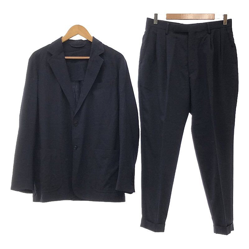 コモリ　ウール2B　セットアップ　サイズ3 COMOLI -Wool 2B Jacket & 2tuck Pants- | twelve blog