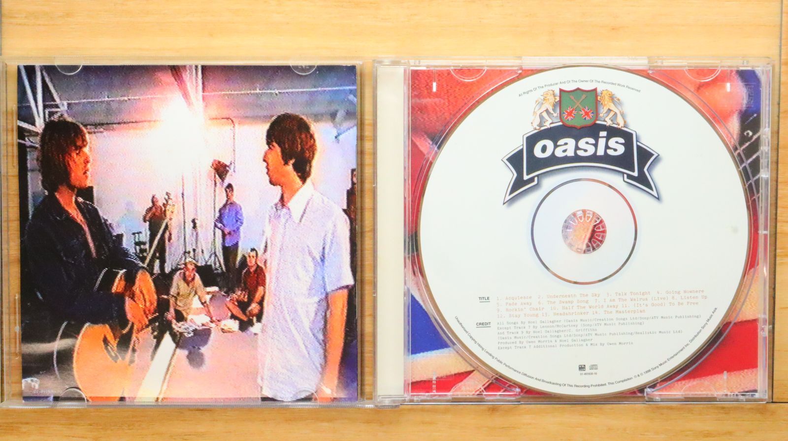 輸入盤CD☆オアシス/OASIS□ THE MASTERPLAN 【4918302/4893391007026 