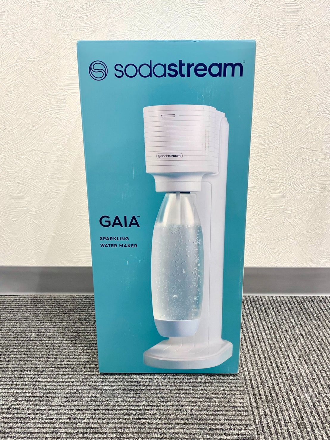 【未使用品】sodastream GAIA 炭酸水メーカー ホワイト Amazon | [公式] ソーダストリーム GAIA (ガイア) スターターキット