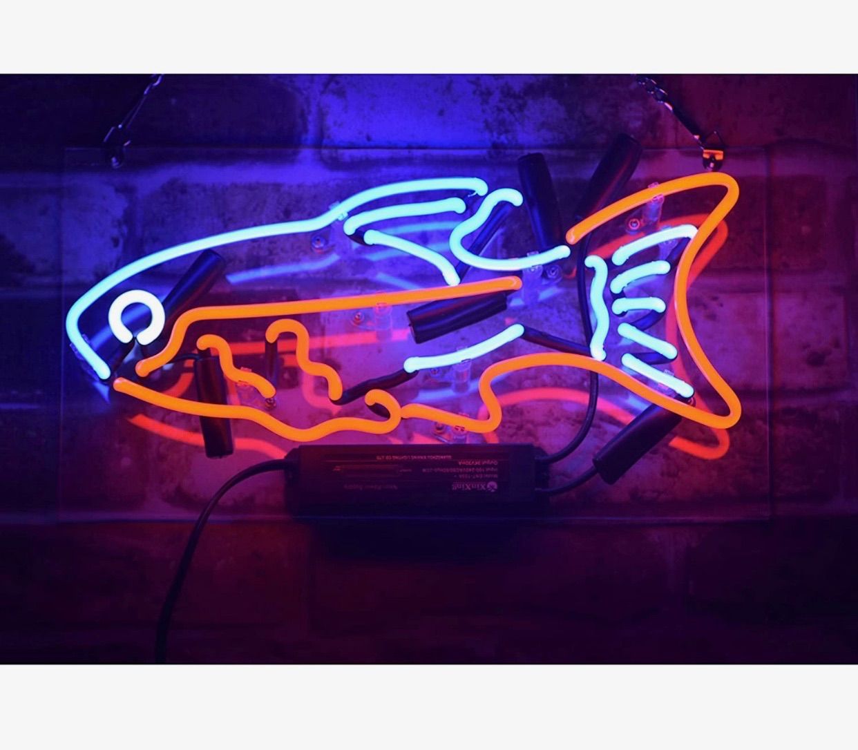 GOLDFISH ネオンサイン 魚 ライトNEON SIGN ビールバー 装飾壁