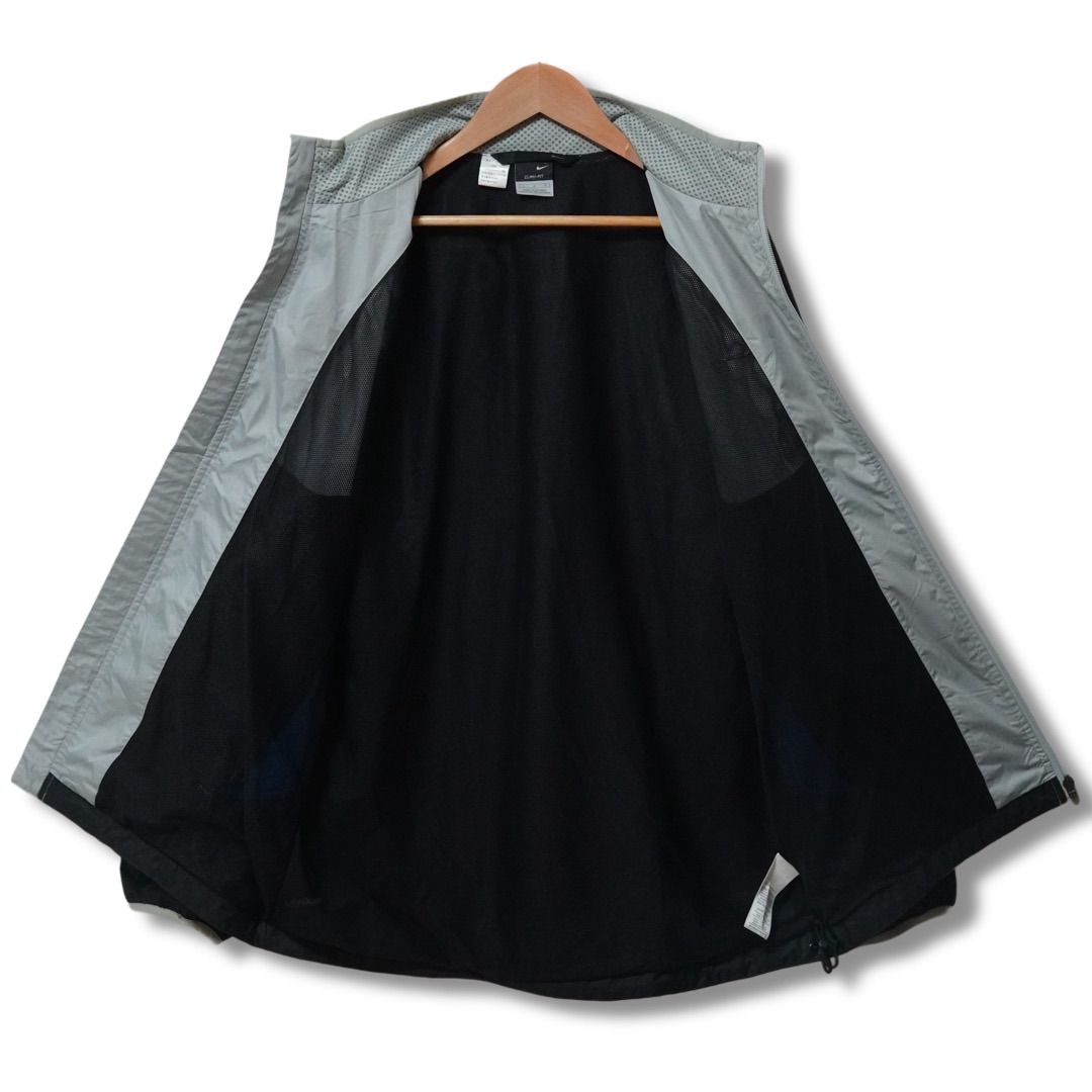 ナイキ ナイロンジャケット L 00s NIKE ロゴ 刺繍 ストリート