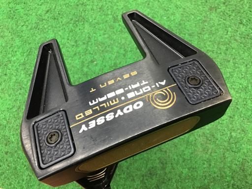 オデッセイ Ai-ONE MILLED TRI-BEAM SEVEN T 34インチ パター PT STROKE LAB 90 スチール フレックスその他 メンズ 男性用 右利き 右用 Cランク ゴルフクラブ