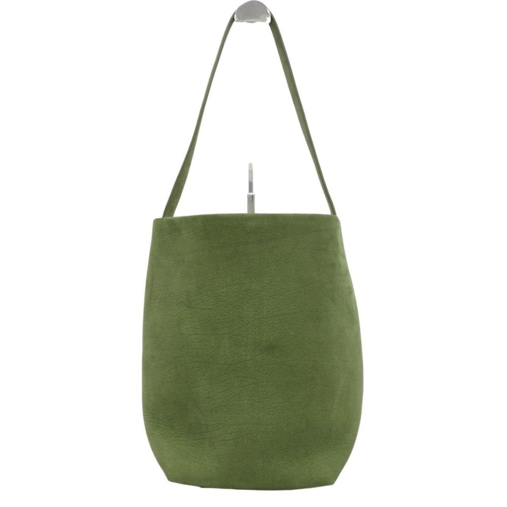 TheRowザロウ⭐︎バッグ⭐︎グリーン⭐︎ミニスウェードバケットバッグ TheRowザロウ⭐︎バッグ⭐︎グリーン⭐︎ミニスウェードバケット