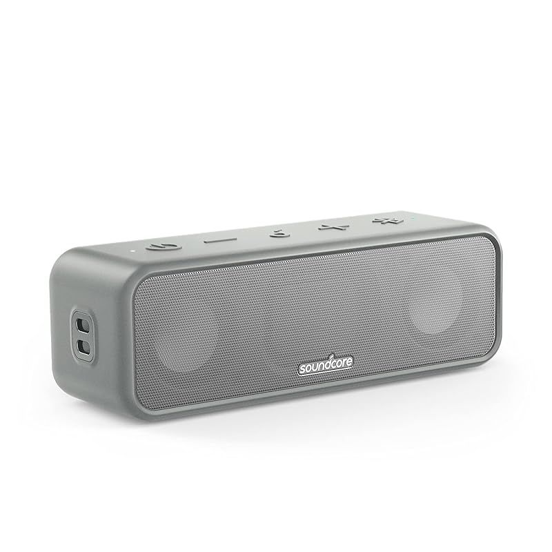 注目商品 Anker Soundcore 3 Bluetooth スピーカー| IPX7 防水|チタニウムドライバー|デュアルパッシブラジエーター|BassUpテクノロジー|アプリ対応|イコライザー設定|USB-C接続| 24時間連続再生| PartyC 1
