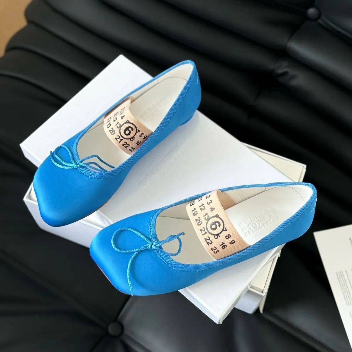 Maison Margiela MM6サテンバレエシューズ 39サイズ