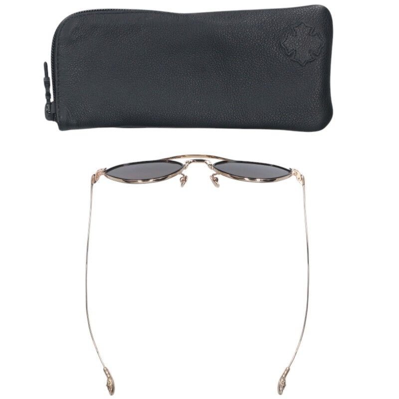 クロムハーツ BONE PRONE II 18K CHプラステンプルメタルフレーム  