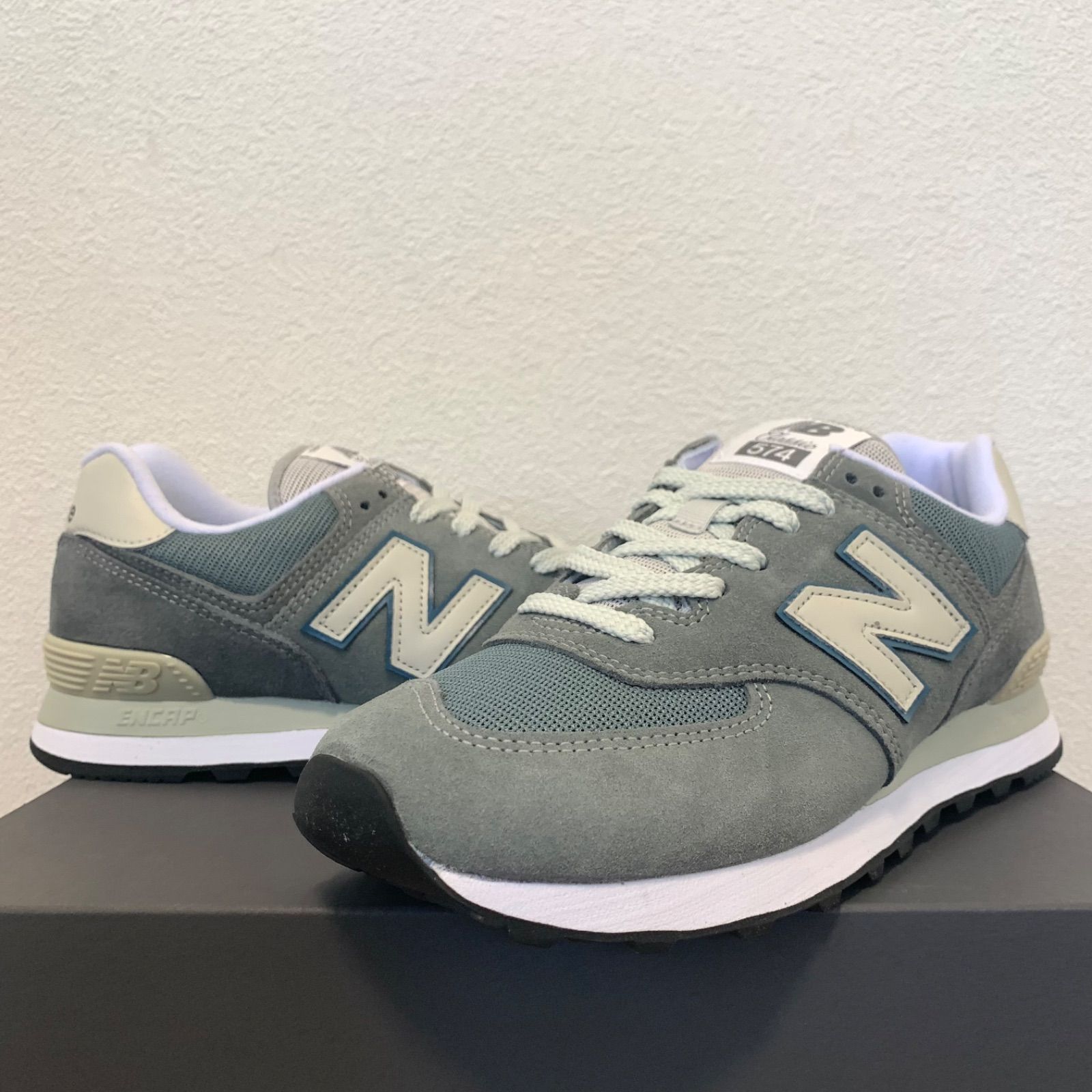 ニューバランス ML 574 BA2 new balance スチールグレー - メルカリ