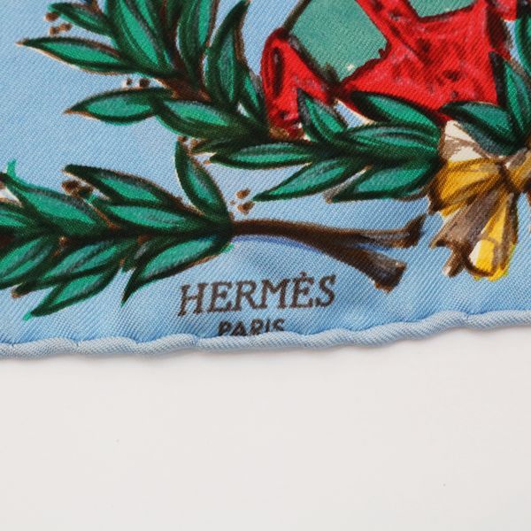 HERMES カレ45 プチカレ CHANTILLY シャンティ 競馬場 スカーフ - It's