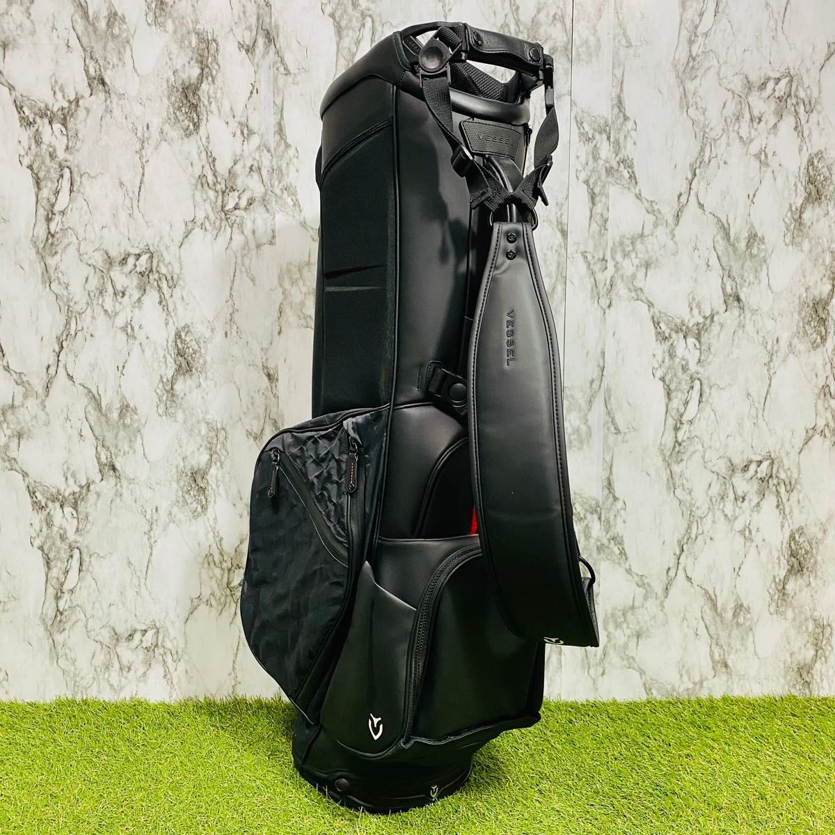 良品】ベゼル プレイヤー3.0 DXR スタンド式 キャディバッグ ブラック