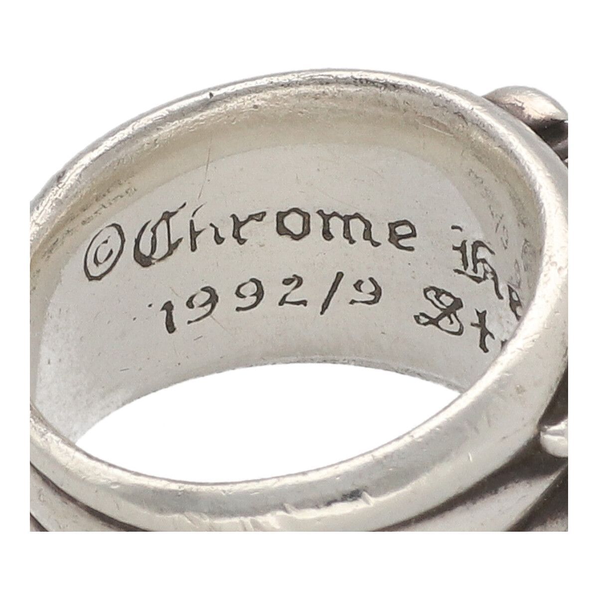 T*O様 CHROME HEARTS リング　21号 CHROME HEARTS クロムハーツ（原本無） Floral cross Ring