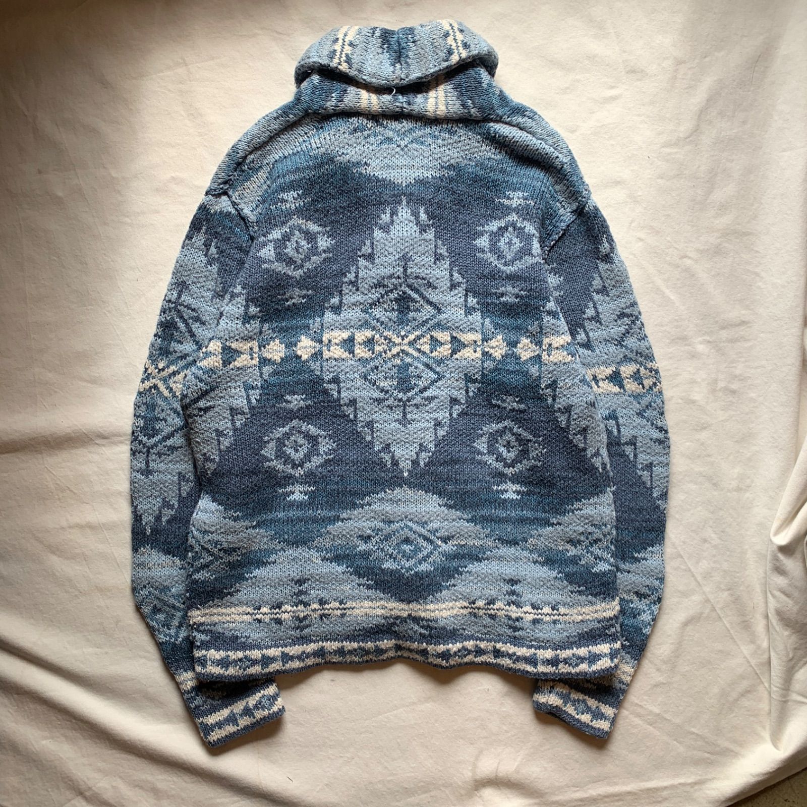 DENIM&SUPPLY RALPH LAUREN コットンニット ショールカラー 