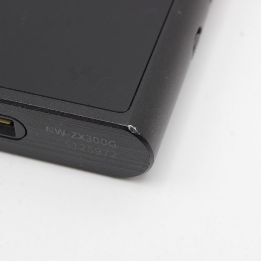SONY NW-ZX300G-BM 128GB ブラック ポータブルオーディオプレーヤー ウォークマン ソニー ZXシリーズ 本体