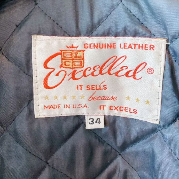 バイクジャケット牛革 MADE IN USA Etcelled ビンテージ物 - メルカリ