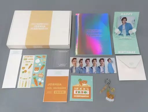中古】グッズセット ジョシュア(SEVENTEEN) HAPPY JOSHUA DAY BIRTHDAY
