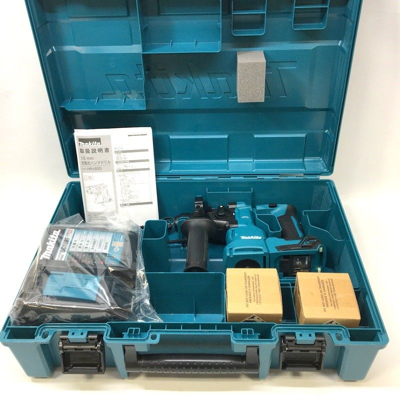 makita マキタ 18mm 充電式ハンマドリル HR183DRGX フルセット 18V 6.0Ah SDSプラス コードレス 電動工具 △ DW3558