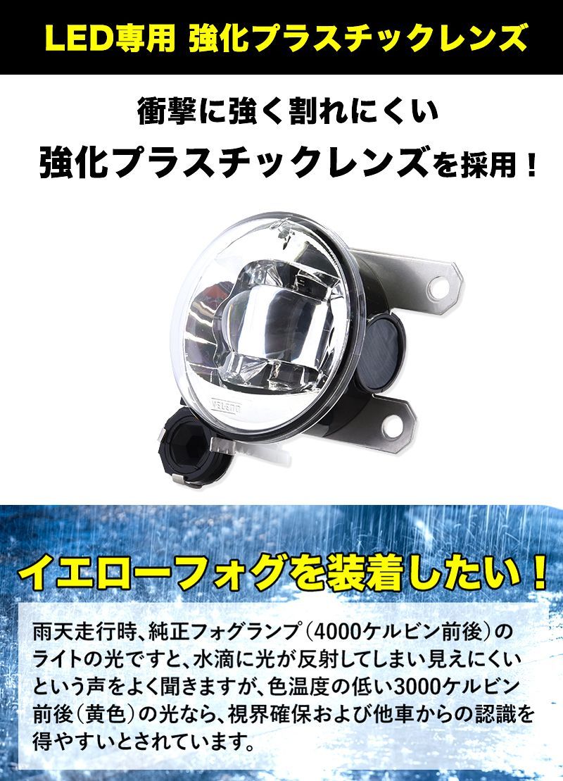 ルークス R2.3 ～ B44A 専用 フォグランプ ユニット フォグバルブユニット LED LEDフォグランプ VELENO 左右セット L1B  フォグランプ交換 純正LED 純正LED交換 車 ヴェレーノ ベレーノ - メルカリ