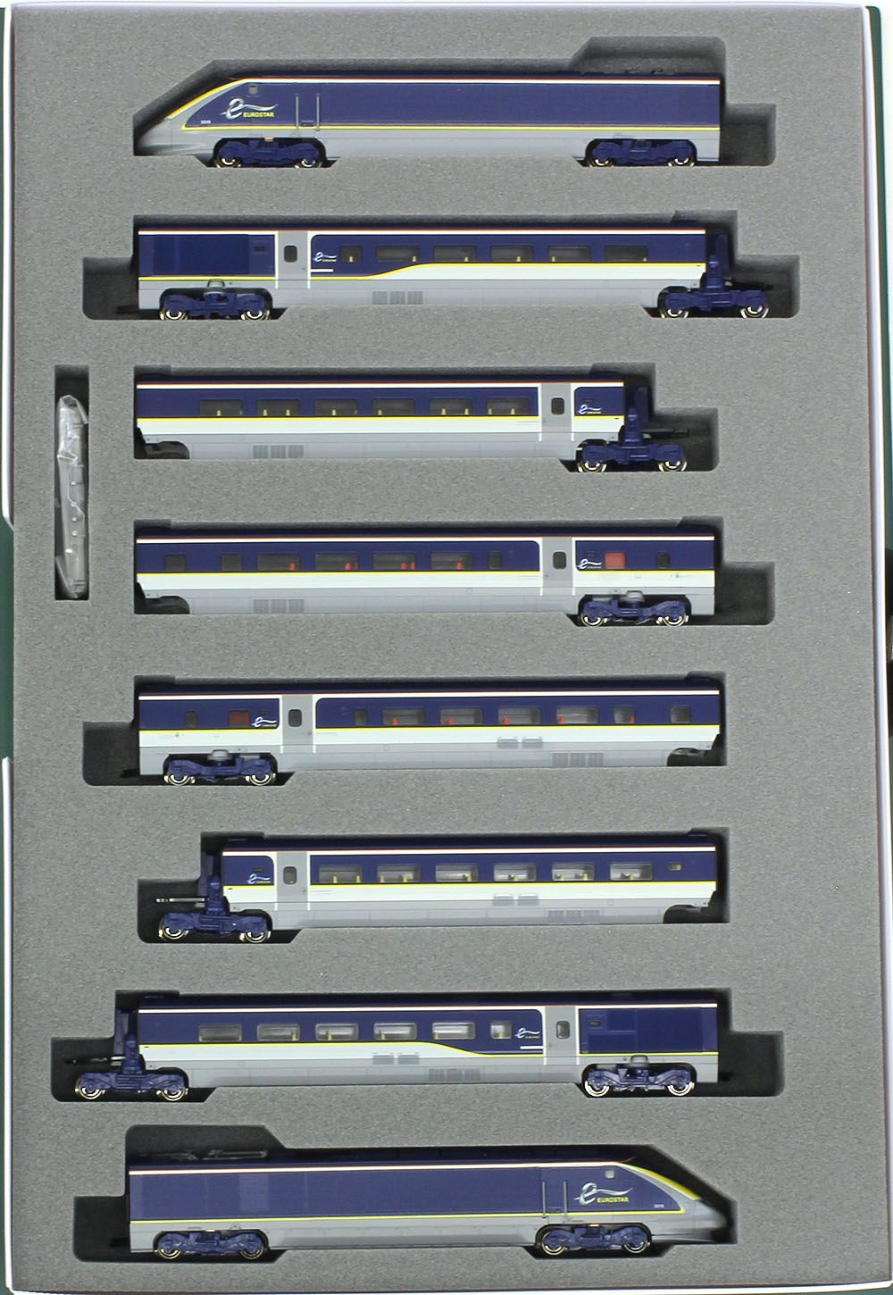 ユーロスター新塗装 8両基本セット 【KATO・10-1297】 「鉄道模型 N
