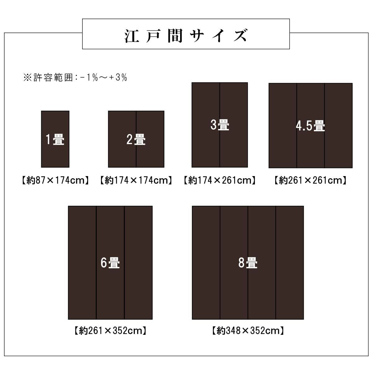 洗える PPカーペット 『ウィード』 ネイビー 江戸間4.5畳(約261×261cm