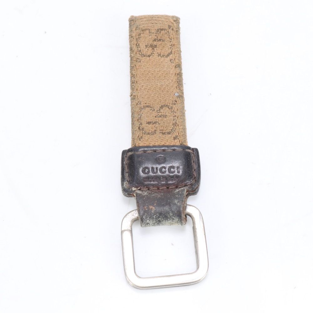 ★新品未使用★GUCCI グッチ　レザーチャーム　マイクロバッグ　キーホルダー グッチ GGキャンバス キーホルダー バッグ チャーム レザー