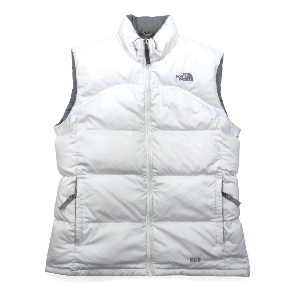 THE NORTH FACE ダウンベスト M ホワイト THE NORTH FACE ノースフェイス ダウンベスト M'S NUPTSE ON