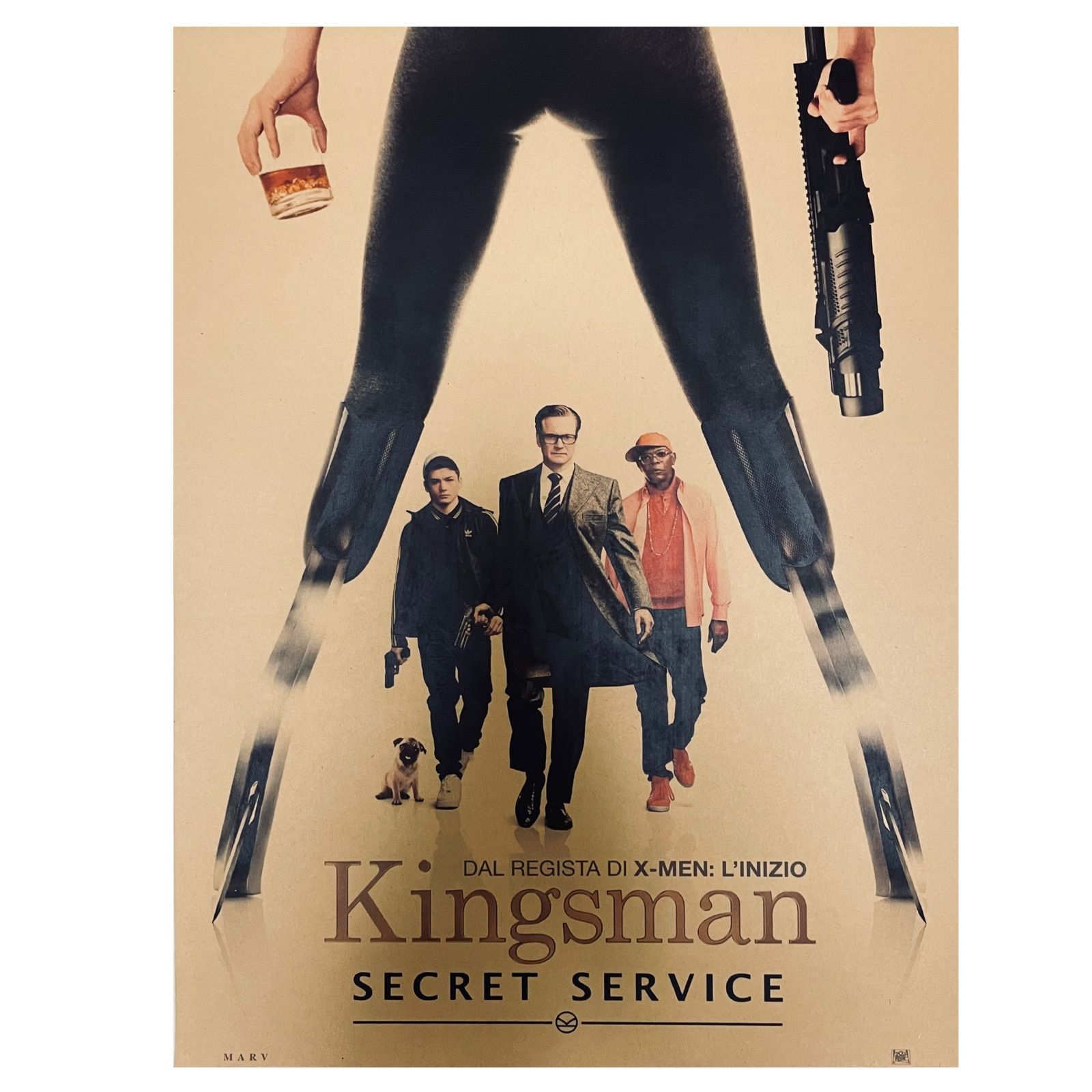 K196A3 キングスマン 映画 ポスター 洋画 インテリア コリン