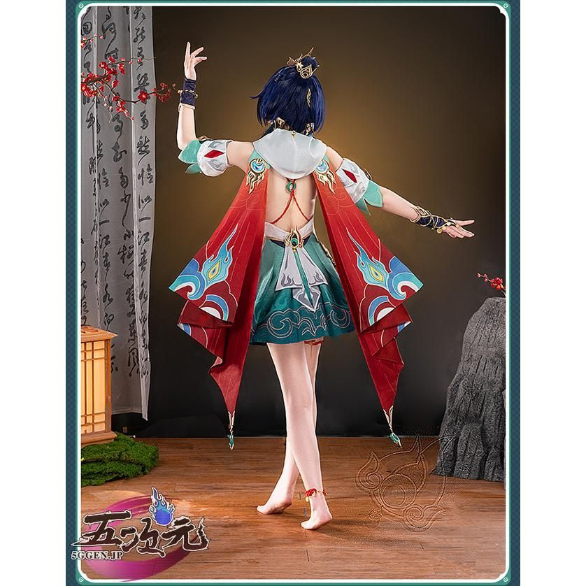 崩壊スターレイル 雲璃 コスプレ 衣装 ウィッグ 靴 Amazon.co.jp: [LVMAO] 崩壊：スターレイル 雲璃 コスプレ衣装