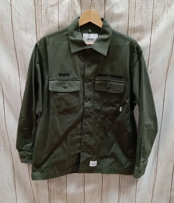 美品 WTAPS BUDS LS COTTON TWILL 02 ジャケット