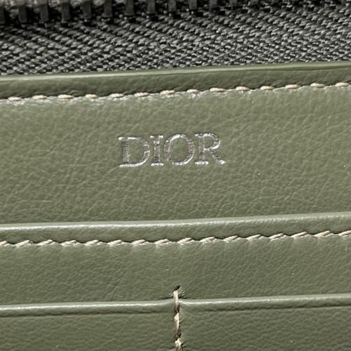 未使用品】Christian Dior クリスチャンディオール ラウンドファスナー 