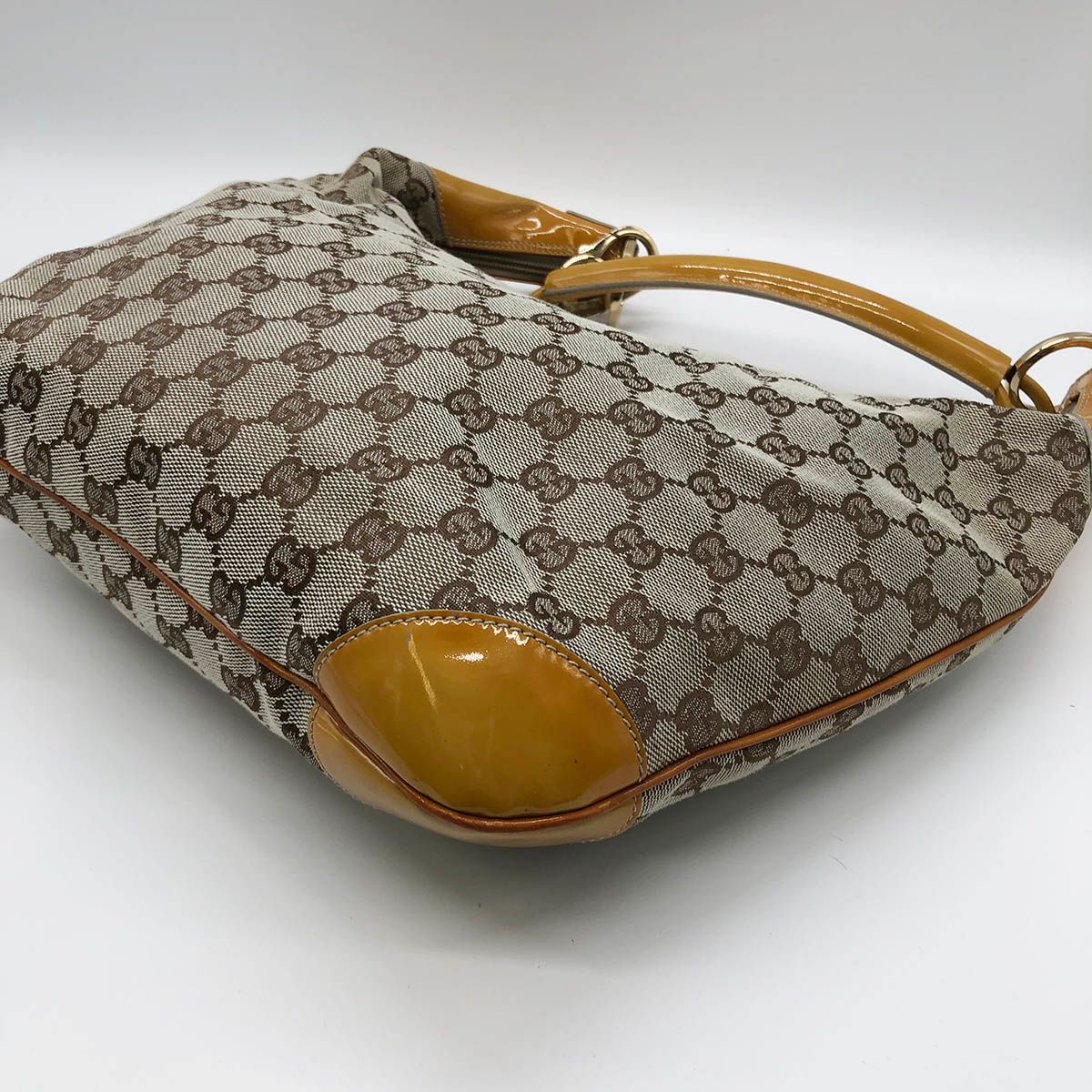GUCCI グッチ 001 4157 GGキャンバス ワンハンドル ワンショルダー 